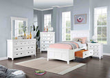 Castile Transitional Storage Platform Bed, Bedroom Set & Case Pieces - Twin Bed Only
