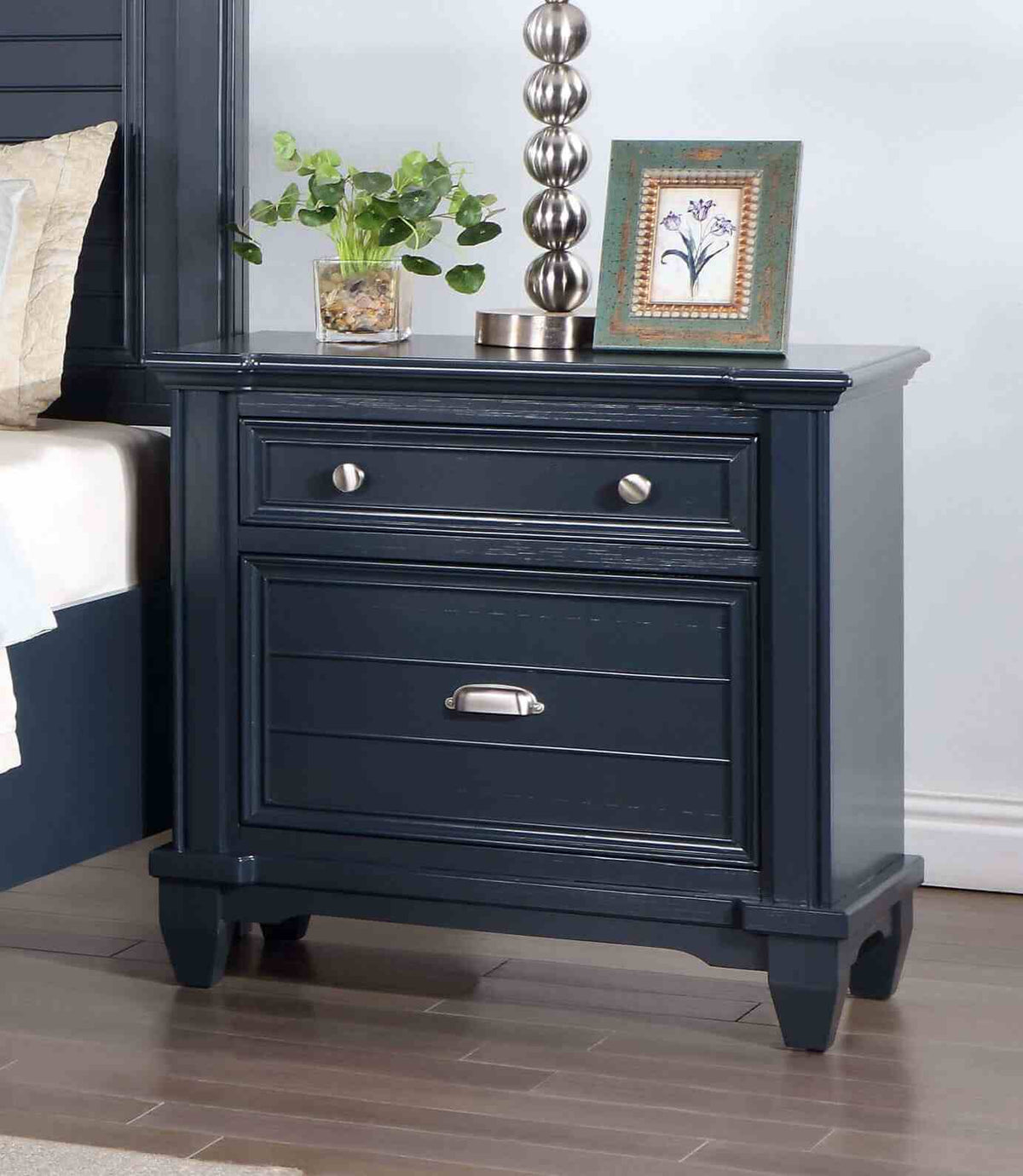 Manzanillo Transitional Storage Bed & Bedroom Collection - Nightstand