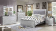Belleterre Glam Tufted Bed, Bedroom Set & Case Pieces - Queen Bed Only