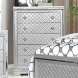 Belleterre Glam Tufted Bed, Bedroom Set & Case Pieces - Chest
