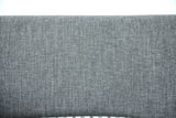 Chrissy Contemporary Storage Bed, Bedroom Set & Case Pieces - Footboard Drawers & Silver Accents in Black, White or Gray – Black & White, view 19