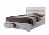 Chrissy Contemporary Storage Bed, Bedroom Set & Case Pieces - Queen Bed Only