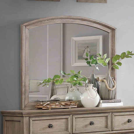 Wells Transitional Storage Bed & Bedroom Collection - Mirror