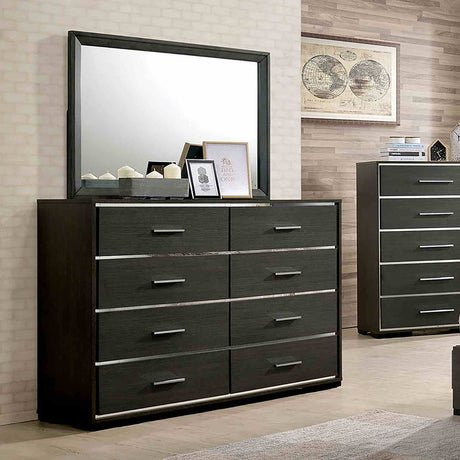 Camryn Contemporary LED Platform Bed & Bedroom Collection - Dresser