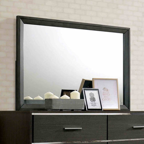 Camryn Contemporary LED Platform Bed & Bedroom Collection - Mirror