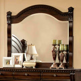 Burleigh Transitional Wood Bed, Bedroom Set & Case Pieces - Mirror