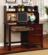 Omnus Transitional Youth Bedroom Furniture - Chest, Dresser, Desk, Hutch, Mirror & Trundle – Brown & Gray, view 10
