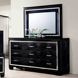 Bellanova Glam LED Upholstered Bed & Bedroom Collection - Dresser