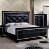 Bellanova Glam LED Upholstered Bed & Bedroom Collection - Queen Bed Only