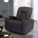 Amirah Reclining Sofa, Glider Loveseat & Recliner - Glider Recliner