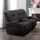 Amirah Reclining Sofa, Glider Loveseat & Recliner - Glider Reclining Loveseat