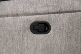 Josias Transitional Reclining Sofa, Loveseat & Glider Recliner - Pillow Top Arms in Leatherette or Fabric – Gray, view 14