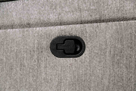 Josias Transitional Reclining Sofa, Loveseat & Glider Recliner - Pillow Top Arms in Leatherette or Fabric – Gray, view 14