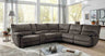 Cerelia Power Reclining Sectional - Gray