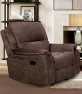 Henricus Transitional Manual Reclining Sofa, Loveseat & Glider Recliner - Glider Recliner
