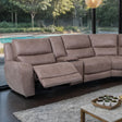 Demetrius Power Reclining Sectional, Sofa & Loveseat - Power Sectional