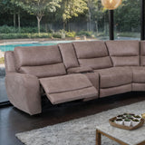 Demetrius Power Reclining Sectional, Sofa & Loveseat - Power Sectional