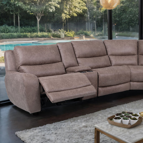 Demetrius Power Reclining Sectional, Sofa & Loveseat - Power Sectional