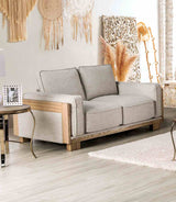 Harstad Contemporary Sofa, Loveseat & Chair - Loveseat