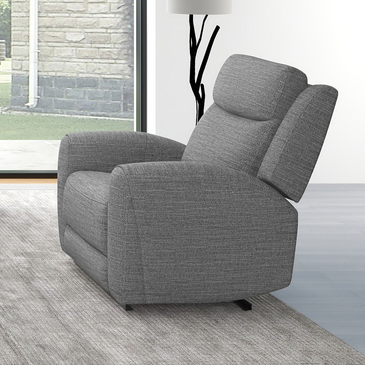 Antonius Contemporary Reclining Sofa, Loveseat, Recliner & Sectional - Recliner