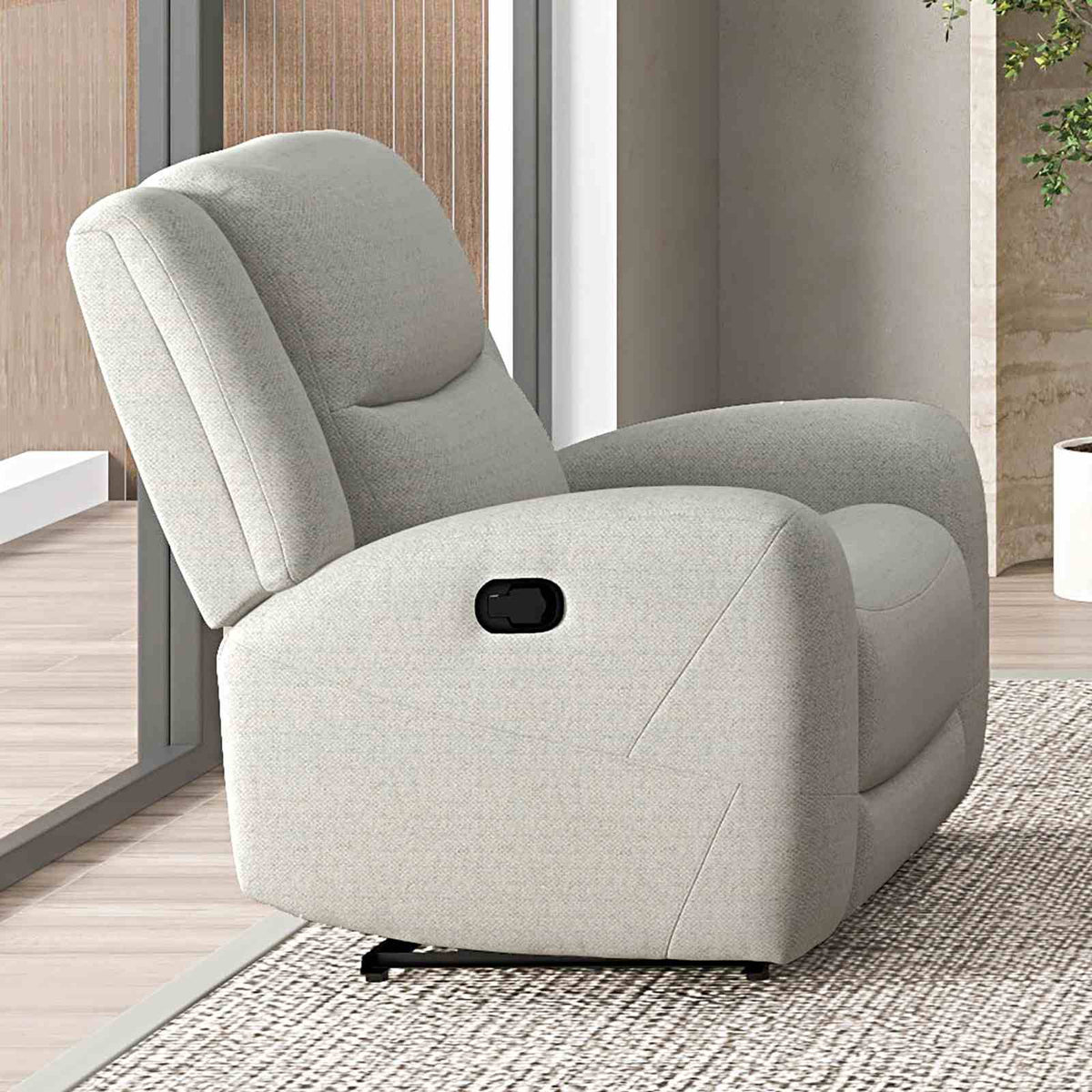 Giraldus Transitional Reclining Sofa, Loveseat, Recliner & Sectional - Recliner