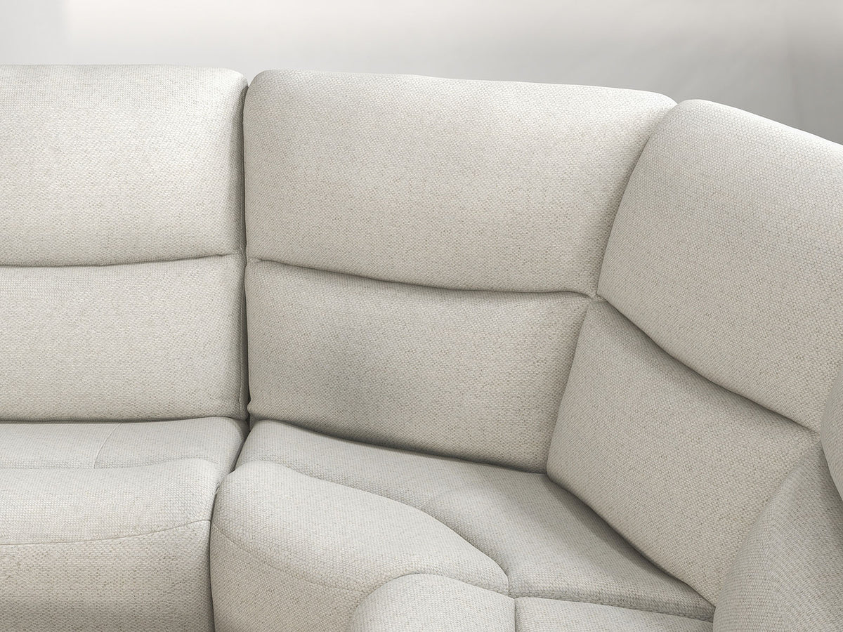 Giraldus Transitional Reclining Sofa, Loveseat, Recliner & Sectional - Contour Arms in Beige Fabric – Beige, view 8