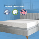 12” EcoCore Hybrid Deluxe - Medium Plush Mattress | Cooling Gel Comfort