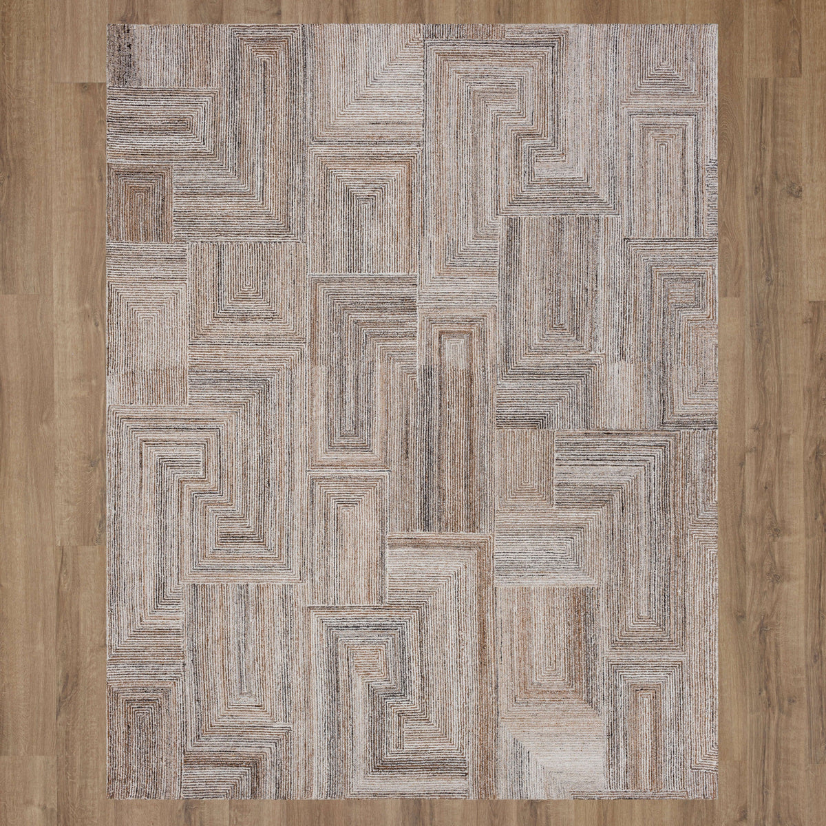 Karastan Cloverdale Beige Steel