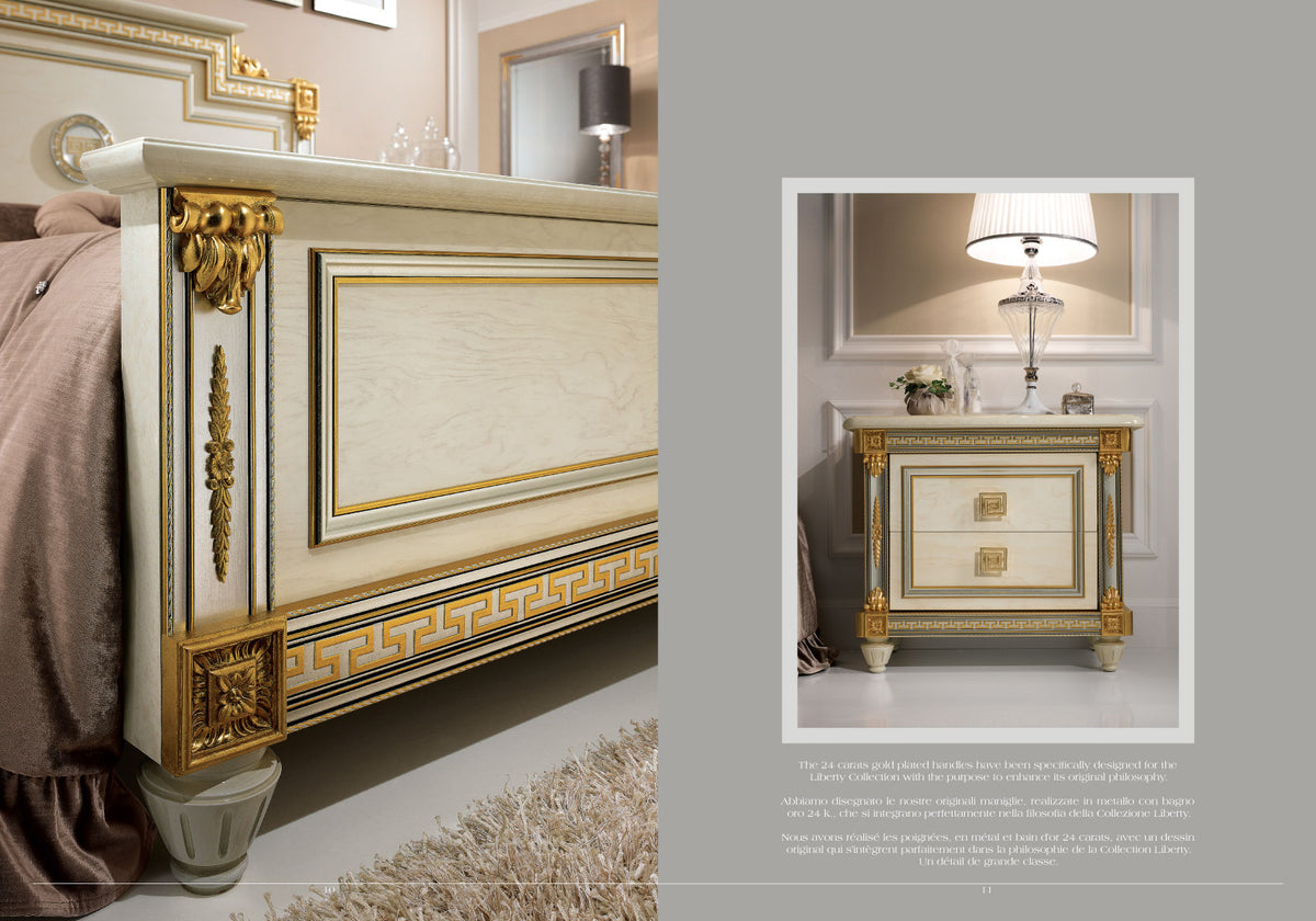 Liberty Night Classic Italian Bedroom by Arredoclassic