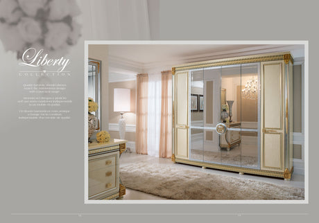 Liberty Night Classic Italian Bedroom by Arredoclassic