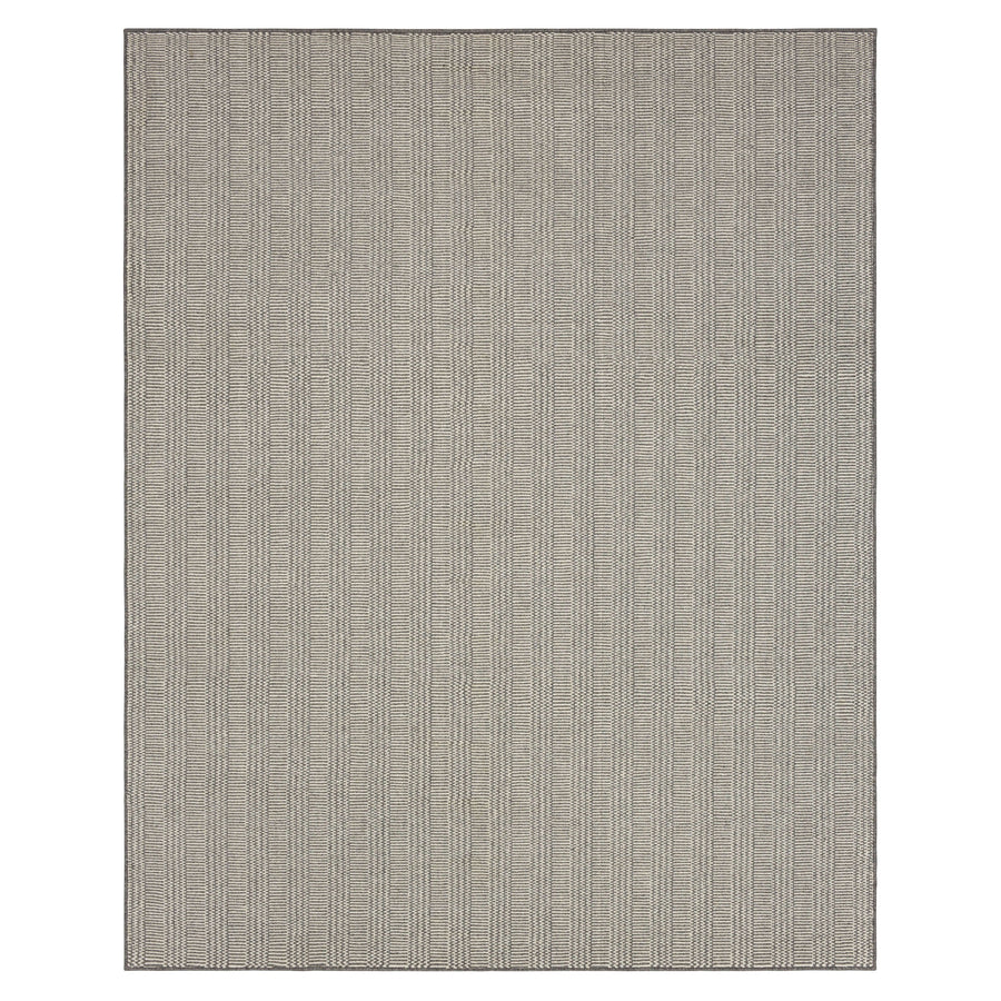 Karastan Collinsworth Grey Area Rug - Machine Woven Wool, Made in India