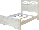 Crescent Biscuit Bedroom Set with Bed, Dresser, Mirror & Chest Options