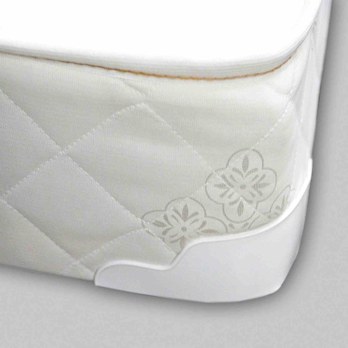 Daisy Bunkie Board Combo Mattress - 6" or 8" Diamond-Quilted Mattress for Bunk Beds & Daybeds – White, view 2