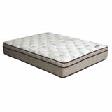 Lilium 13" Euro Pillow Top Bonnell Coil Mattress & Foundation - Twin