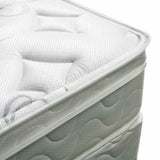 Jalen 9" Euro Top Innerspring Mattress - Coil Support with Multi-Needle Quilted Cover – White, view 3