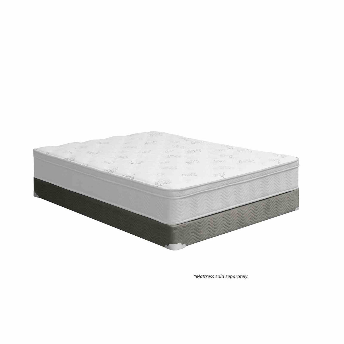 Aleksa 11" Euro Top Innerspring Mattress & Foundation - Foundation