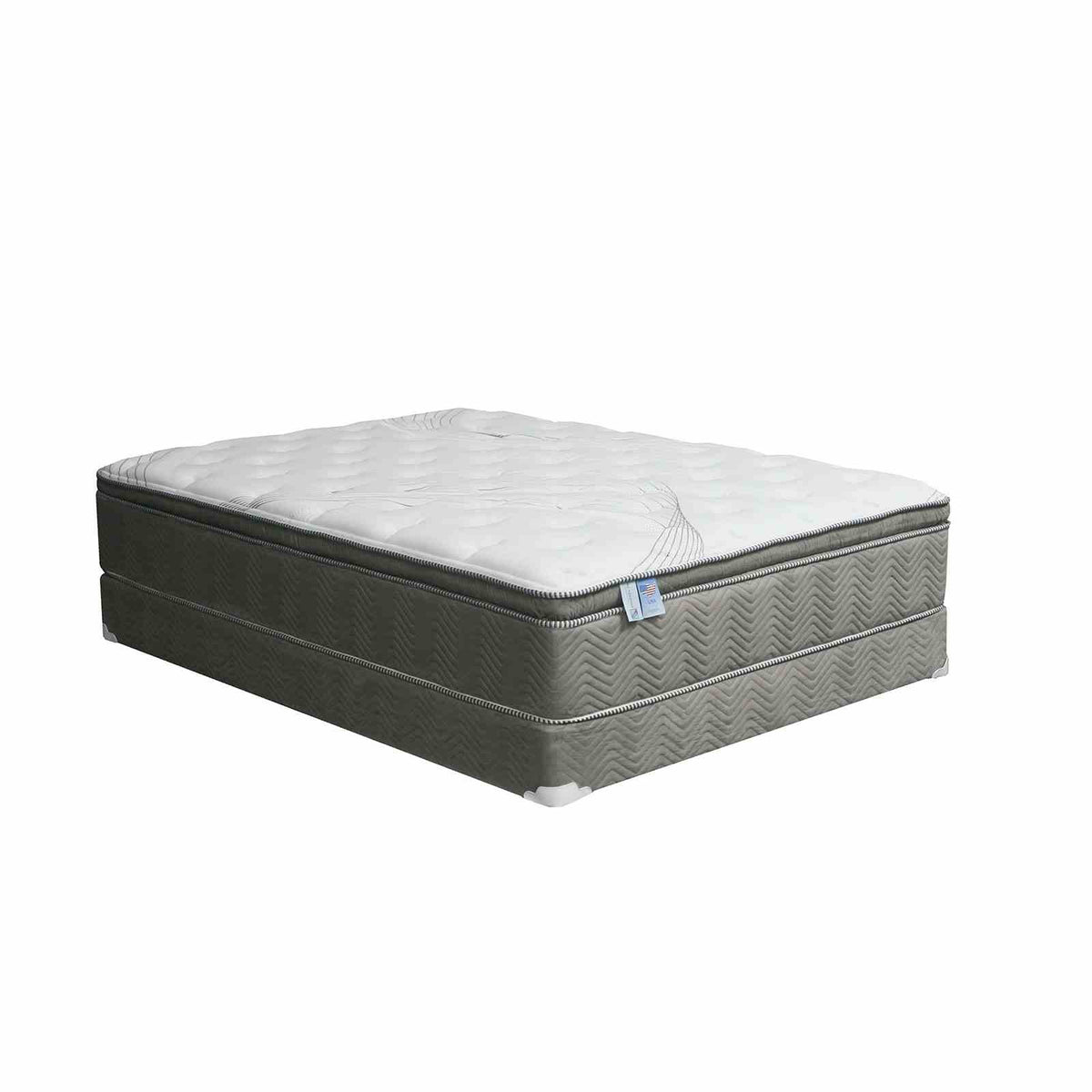 Stormin 13" Euro Pillow Top Hybrid Mattress - Full
