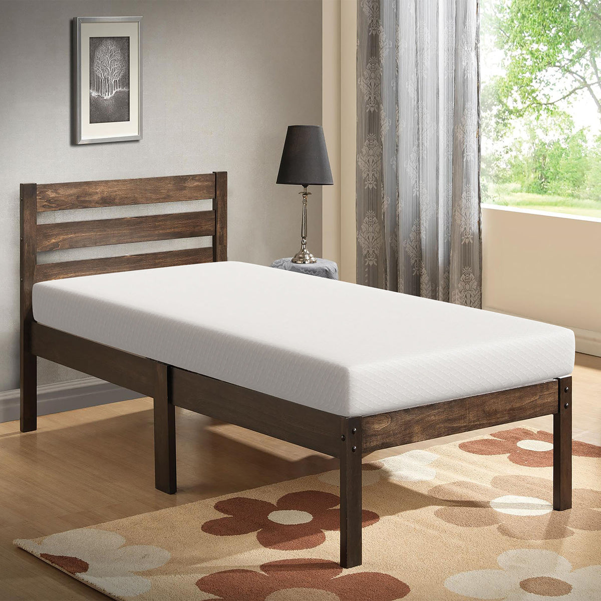 Artemisia Plush Memory Foam Mattress in a Box - 6", 8", 10" or 12", CertiPUR-US Certified – White, view 16