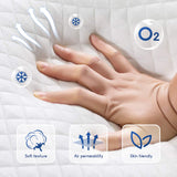 Artemisia Plush Memory Foam Mattress in a Box - 6", 8", 10" or 12", CertiPUR-US Certified – White, view 14