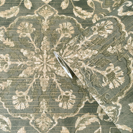 Galerie Elegance Floral Stripe Wallpaper