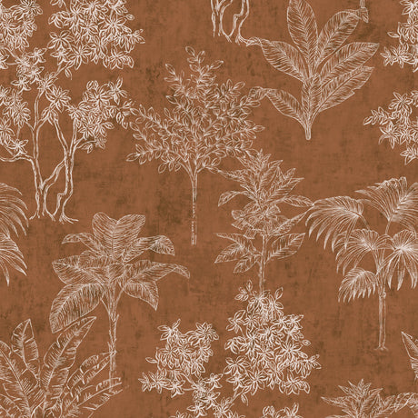 Galerie Zen Floating Foliage Wallpaper