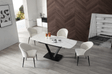 109 Extendable Ceramic Top Dining Table & Chair Sets