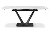 109 Extendable Ceramic Top Dining Table & Chair Sets