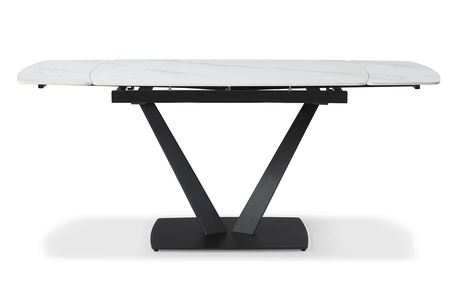 109 Extendable Ceramic Top Dining Table & Chair Sets