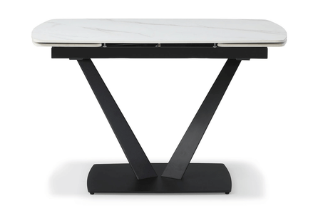 109 Extendable Ceramic Top Dining Table & Chair Sets