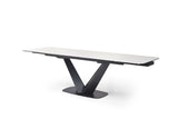 9189 Extendable Ceramic Top Dining Table & Chair Sets