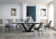 9189 Extendable Ceramic Top Dining Table & Chair Sets