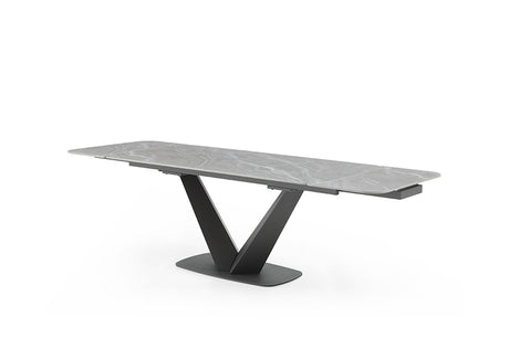 Cloud Extendable Ceramic Top Dining Table