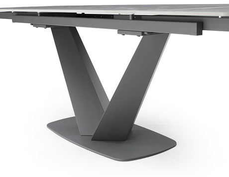 Cloud Extendable Ceramic Top Dining Table