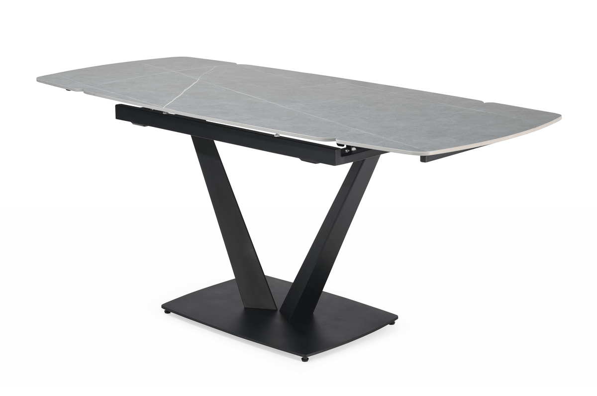 109 Extendable Ceramic Top Dining Table & Chair Sets